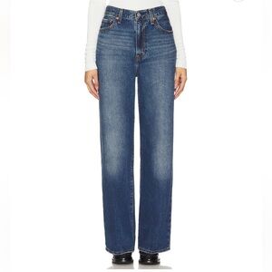 Levi’s Ribcage Wide Leg Jean in Polar Perimeter